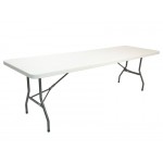 Trestle Table with Folding Legs - Portable 2.4M