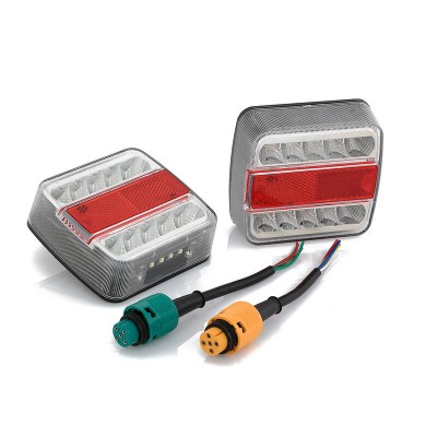 LED Rear Trailer Lights Submersible - Twin Pack