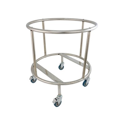 60cm Soup Pot Trolley | 4 Wheels + Stainless Steel Frame | Commercial Kitchen