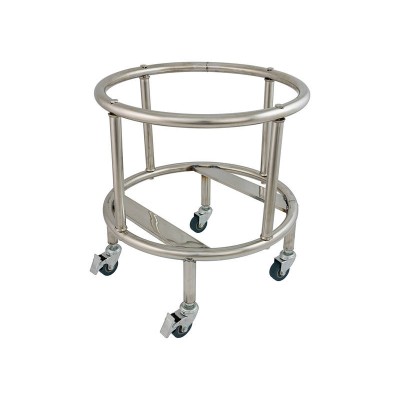 40cm Soup Pot Trolley | 4 Wheels + Stainless Steel Frame | Commercial Kitchen