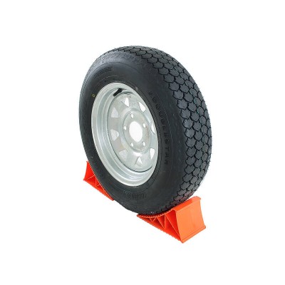13" Galvanised Trailer Wheel + Tubeless Radial Tyre 165R13LT | Wheels & Tyres