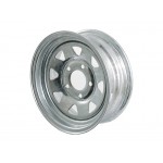13" Galvanised Trailer Wheel Rim - 750kg Load | Spare Wheels for Trailers