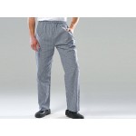 Chef Pants / Trousers Drawstring Elastic Waist - M