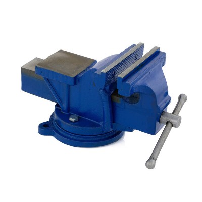 6" Bench Vice 150mm | 360° Swivel Base + Anvil | TOOLCHIEF Workbench Vices