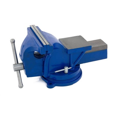 8" Bench Vice 200mm | 360° Swivel Base + Anvil | TOOLCHIEF Workbench Vices
