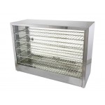 0.8m Commercial Pie Warmer 5 Shelf - 1.5kW Electric - Hot Food Display Cabinet