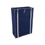 Portable Clothes Rack Shelving Unit - 87cm High - Blue