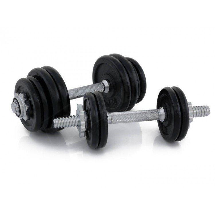 Dumbbell Weights Training Set 20kg with Carry Case