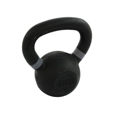 6kg Cast Iron Kettle Bell - Gym Weight