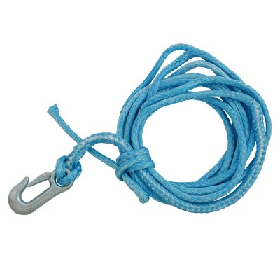 7m Winch Rope with Snap Hook - 2000kg - 7 metre / 8mm