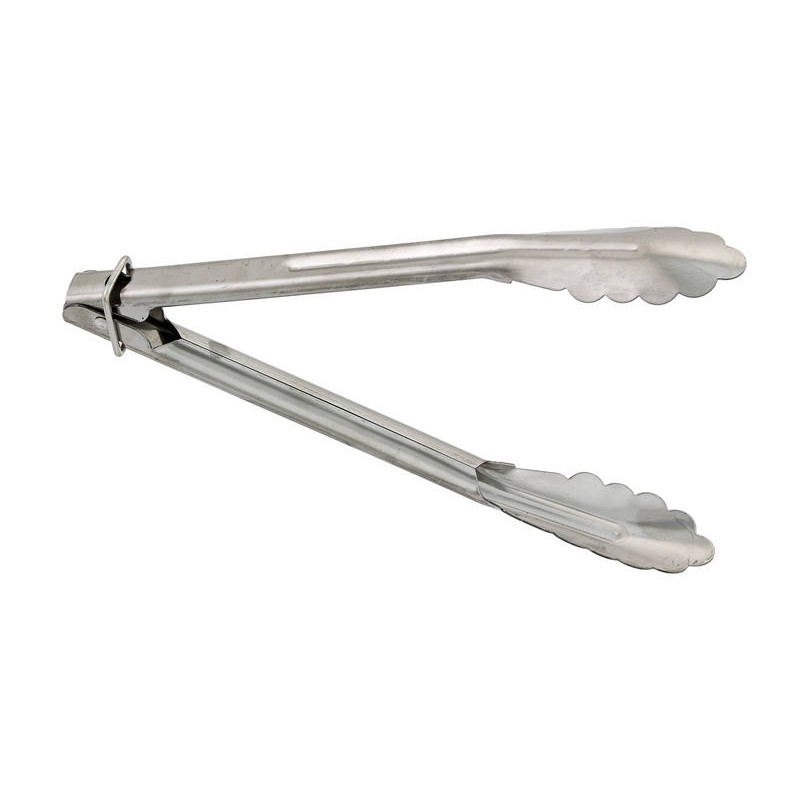 Stainless Steel Kitchens Tongs 25cm