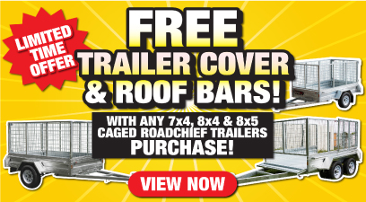 Free Trailer Cover & Roof Bar